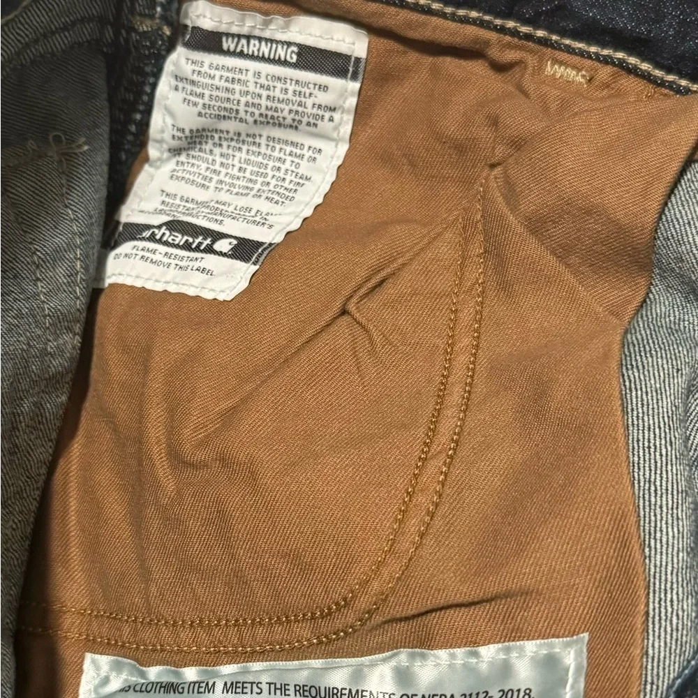 NWT 2018 Carhartt Men's Relaxed Fit Five Pocket Jeans